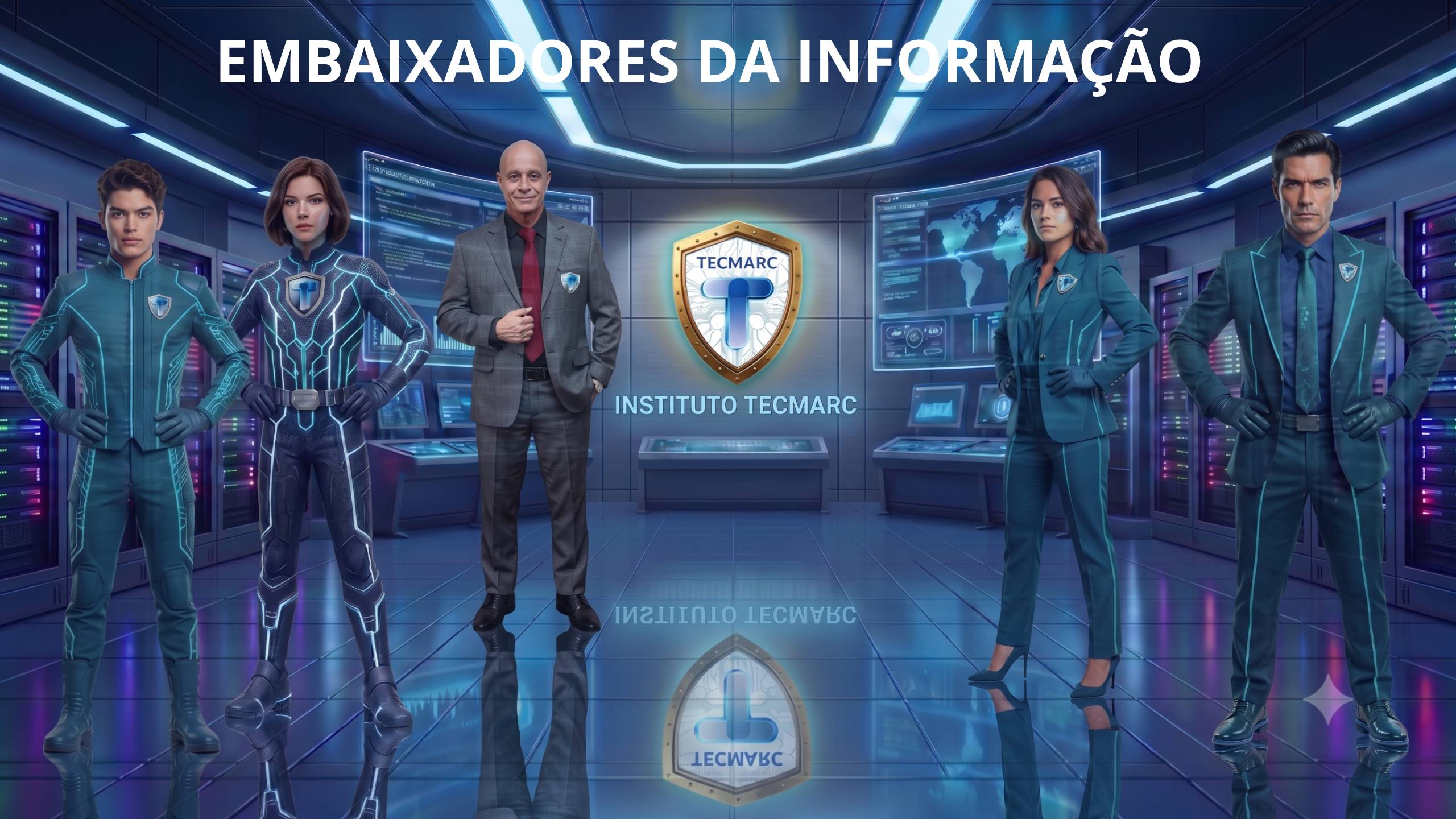 Embaixadores da Informação — equipe TECMARC