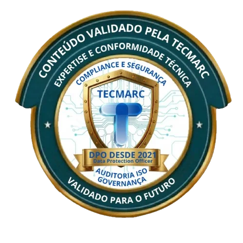 Selo de Validação Técnica — DPO desde 2021 e Auditoria ISO